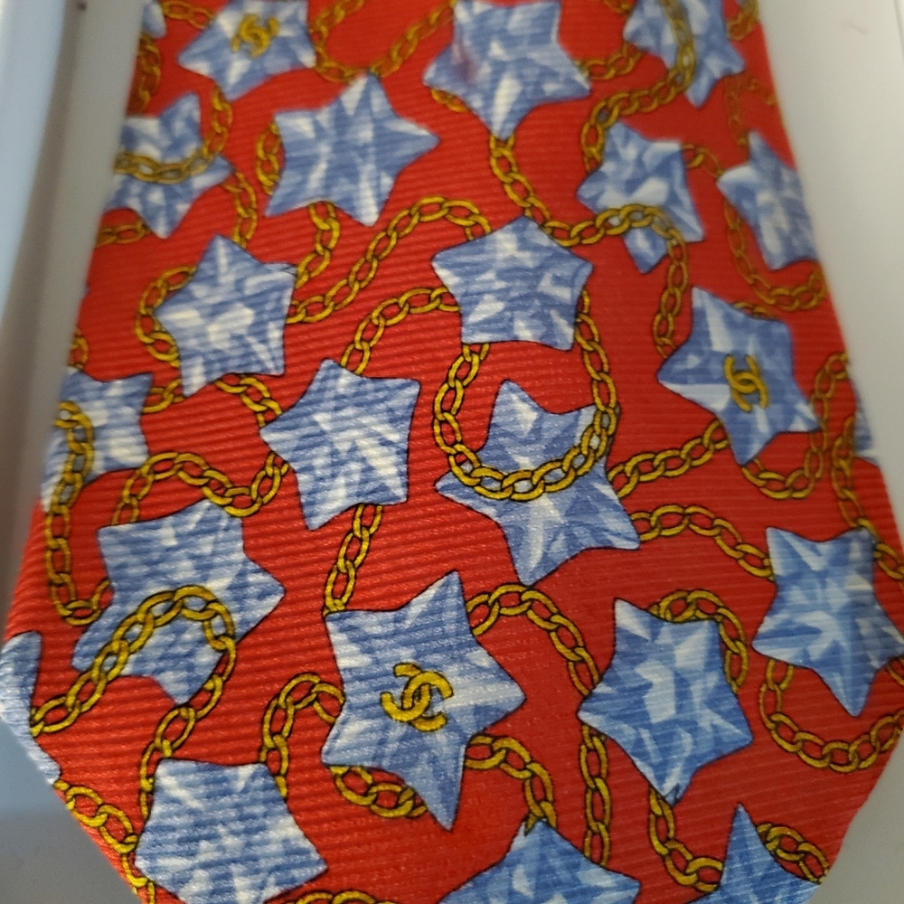 Authentic Chanel Tie - image 1